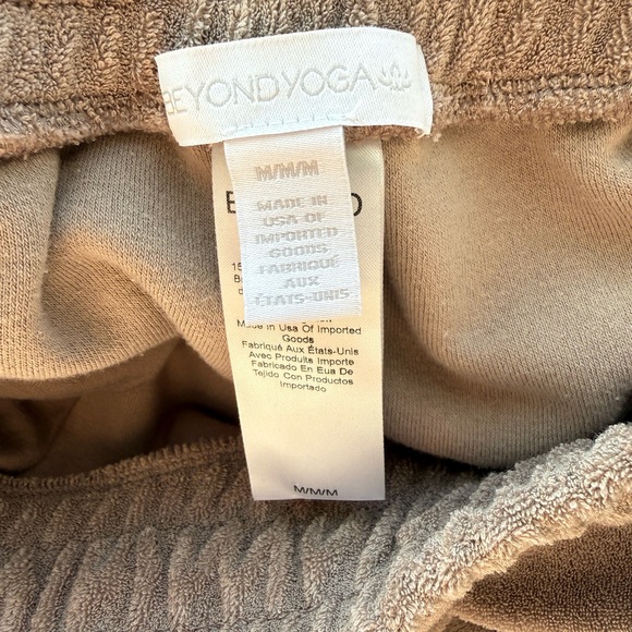 Beyond Yoga Tropez Terrycloth Pull-On Pant - Picture 8 of 9